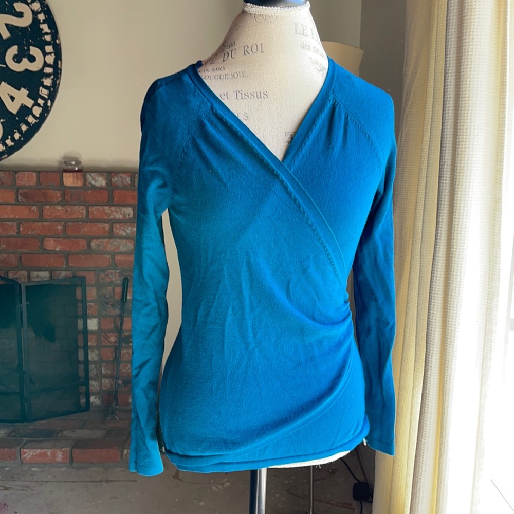 Dark teal sweater